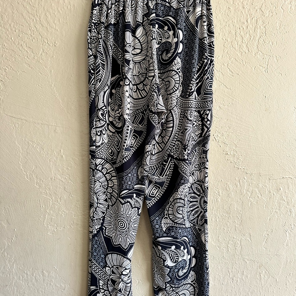 Kaos Monochrome Patterned Pants - image 4